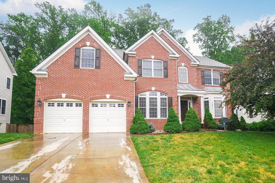 Better hurry fast!!! Spacious 4 bedroom 4 1/2 bath Colonial with 2 car attached garage in sought after Hunters Brooke! Walk in the door to the two-story foyer with hardwood floors throughout... Main level includes formal dining room, office, and family room w/ gas fireplace...perfect for those chilly nights! Enjoy entertaining family and friends in the spacious eat in kitchen with stainless steel appliances, gas stove, and granite counter tops! Main floor also features a laundry room and half bath! Massive master suite with hardwood floors, large walk in closet and skylights! Master bath features a deep soaker tub w/ a separate shower and his and hers vanities! Upstairs also boats another 3 bedrooms and 2 more full baths!! Basement is ready for entertaining...including another full bathroom! Deck off the back overlooking the cleared backyard..perfect for those summer BBQs. Hurry, this one wont last long!!!