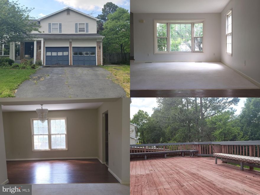 3 Level Single Family with 5 bedroom 3.5 Bath, Fenced Backyard is available now for renting  . Main Level Features : Separate Living Room, Separate Dining Room, Kitchen, Family Room with Cozy Fireplace, Laundry, Garage Access. Family Room lead to Spacious , Relaxing  Deck with fully fenced Backyard. Upper Level Features :   4 Bedrooms, 2 Full Bath,  up stair small living room.  Owner will use one garage. Repair deductible $75.  Tenant responsible for all utilities, Trash. Close to Shopping centers, Walmart, Costco, restaurants. Easy Access to I-66 and major routes. ** Pets will be accepted on case by case  basis**.  Available Now.