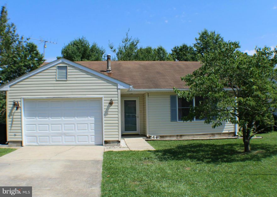 Very Roomy 2 Bedroom 2 Bath Rancher in the Heart of Queenstown. Nice Kitchen, Very Spacious Sun/Breakfast Room, Large Family Room,Separate Laundry Room,  & 2 Car Garage. (Whole House is Handicap Accessible) Private Yard with Mature Trees. Only 3 Blocks to Boat Ramp to Chester River. Close to Golf & Outlets.Within 10 minutes to  Bay Bridge.