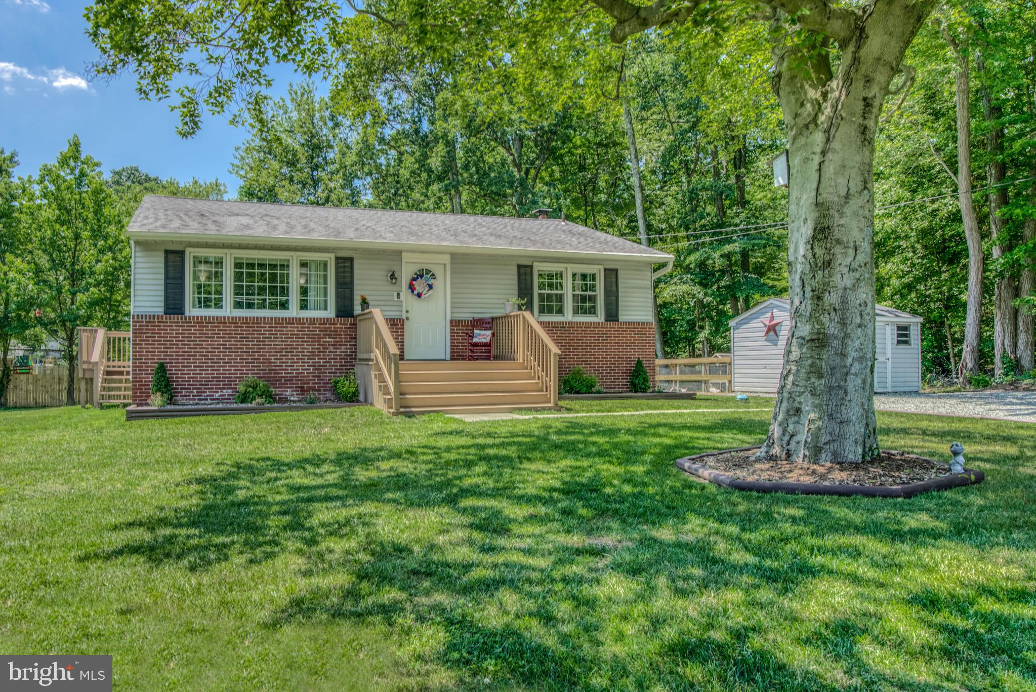 Welcome to 4151 Fox Trail Rd. This nicely updated and cozy home sits on .55 acres of flat yard on a corner lot. No HOA here, build your dream deck, shed, garage or pool oasis of your choice. Refinished original hardwood floors, modern paint colors throughout and new crown molding give the home a pristine look. 3 bedrooms and 1 bath on the main level. The basement is unfinished and has tons of space for additional bedrooms or another bath if desired. New water treatment system has been added along with all new plumbing. The sump pump has a new backup battery system as well. Architectural roof singles and double hung vinyl windows have all been recently updated. Come see this fantastic home in a desired neighborhood today.