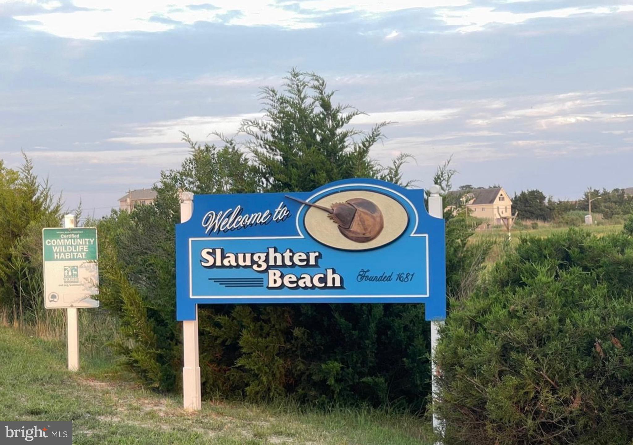 SLAUGHTER BEACH - Land