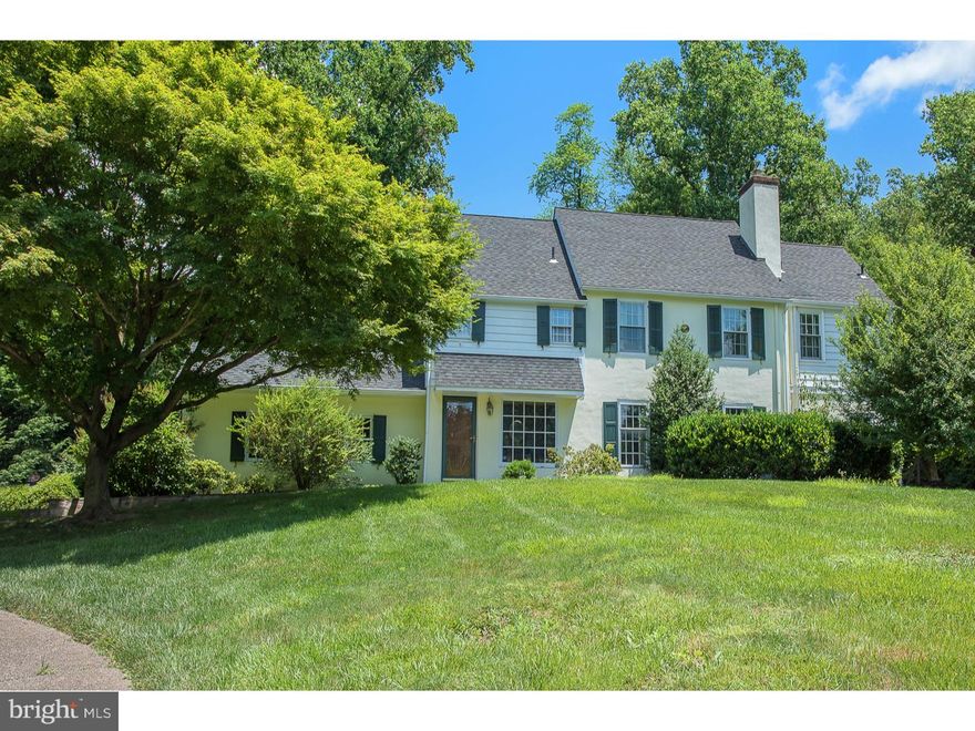 Beautifully renovated, sunny and charming 5 BR 4.5 bath colonial on quiet street in the popular Shand Tract neighborhood.  Well maintained and with wonderful curb appeal, this home is move-in ready! Gracious living room and dining room, butler's pantry, spacious family room, cozy den, and large eat-in kitchen providing excellent flow for entertaining.  Generous mudroom and laundry are also on the main floor along with direct access to the two car garage.  French doors from the kitchen and family room allow easy entry to the fenced in backyard. The second floor has five generously sized bedrooms with four full baths and a walk up attic allowing for plenty of storage.  Mature landscaping and a beautiful garden complement the pool and patio allowing for privacy and relaxation.  Finished basement, three fireplaces and lots of natural light are just a few more highlights.   Don't miss this incredible home located in the award winning Tredyffrin-Easttown School district, convenient to all major arteries , the train to Philadelphia, shopping and restaurants!!