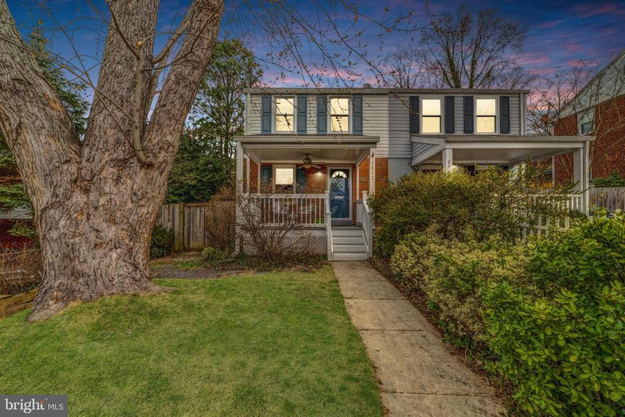 *Scheduled Open Houses  have been cancelled.* 

 With warm weather on the horizon, now is the perfect time to move into this charming home with amazing outdoor space in the perfect neighborhood. This two-bedroom, one-bathroom semi-detached home is a breath of fresh air.  Just blocks from the Huntington Metro in the popular Jefferson Manor neighborhood, you’ll enjoy a beautiful front porch, back patio, outdoor storage, driveway, and a fully-fenced backyard (a dog lover’s dream). Interior highlights of this mid-century modern, two-bedroom, one-bathroom include: original hardwood floors throughout the main and upper levels, updated light fixtures, a partially-finished basement with rec room, laundry room, extra storage and plumbing to install another bathroom if you so choose; updated upstairs bathroom with stand-up shower; ceiling fans; galley-style kitchen with gas cooking. Check out the floorplans for more details on this awesome layout! There is no HOA, but there are plenty of community activities including block parties, home and garden tours, food trucks, and other neighborhood events. You’ll also enjoy the convenience of living near a plethora of shops, restaurants, and grocery stores and easy access to 495, Rt 1, Amazon HQ2, Fort Belvoir, Pentagon, National Harbor, and Old Town or easy commuting options via the Huntington Metro Station or buses. Hurry, this darling home will not be on the market long!