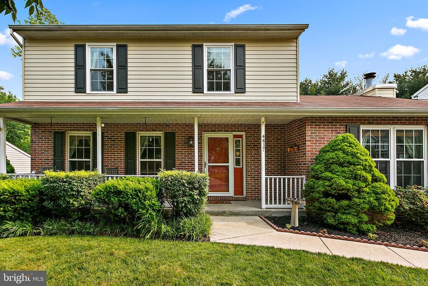 This Well maintained, 3 Bedroom, 1.5 Bath Colonial in sought after Robert’s Field is a Must See! From the Covered Front Porch, enter into the Foyer and find gorgeous Wainscoting and New Luxury Plank Flooring that continues through most of the Main Level including the Living Room and Dining Room. Continue to the Gourmet Kitchen featuring Granite Counters, Stainless Steel Appliances, Electric Cooking, New 12x24 Tile Flooring, Table Space, Backsplash, and a Bay Window to let in plenty of Natural Light. The Large Family Room features Wainscoting, Ceiling fan, Propane Gas Fireplace with gorgeous Mantle and Sliders to the Rear Patio, the perfect spot for relaxing or Entertaining Family and Friends. A Powder Room rounds out the Main Level. Make your way Upstairs to find the Primary Bedroom with Ceiling Fan, Walk-In closet and attached Bath with Tub-Shower, this Full Bath can also be accessed from the Hall. Plus, Two additional Spacious Bedrooms, one with a walk-in closet and ceiling fan and both with New carpeting,  complete the Upper Level. The Lower Level features a Recreation Room with New Carpeting, and chair railing, perfect for a Home Office, Exercise Space or Kid’s playroom, plus an enormous Utility/Storage Room with access to the Rear Yard. The Rear, Fenced-In Yard features a Patio, room for entertaining and a Storage Shed. Updates to this home include, New Carpet (2023), New Second-Level Windows (2023), and Luxury Vinyl Plank Flooring (2023) Convenient to Commuter routes, Dining, Schools, a Golf Course and Outdoor Activities, this home is Move-in ready!