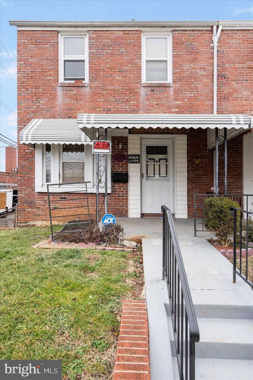 INVESTOR ALERT!!  This 3 Bedroom, 1 Bathroom home has so much potential.  Main level offers a spacious living room, dining room and kitchen.  The 2nd floor has 3 bedrooms and full bathroom.  Property in need of renovation.  Being Sold in AS-IS Condition.