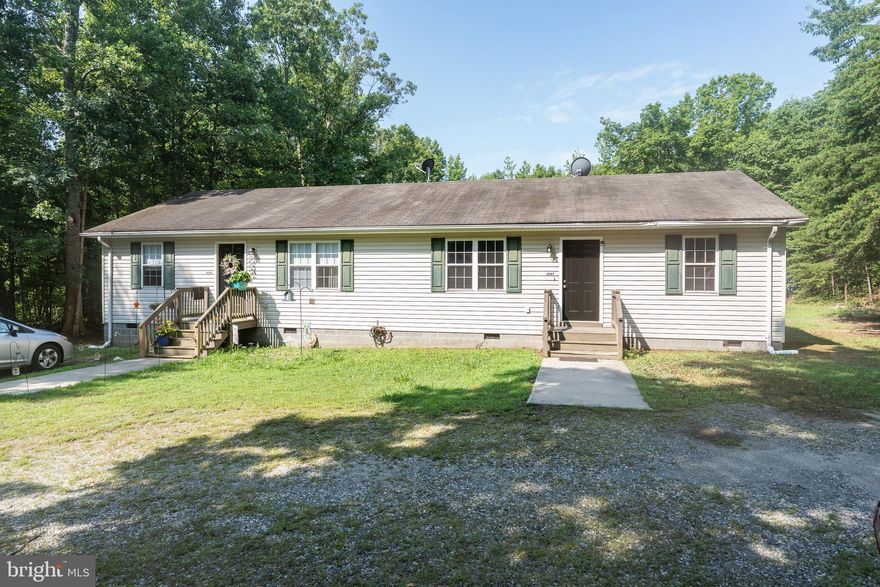 *THE CITY AND ZIP ARE INCORRECT AS THE CITY AND ZIP LISTED ON TAX RECORD DO NOT COME UP IN BRIGHT. CORRECT CITY IS KEYSVILLE AND ZIP IS 23947. Great opportunity for investors!!!! This Ranch style duplex contains 2 units; 4385 and 4387 both with 2 bedrooms and 1 full bath on 2 acres! Don't miss the adjacent parcel that is also for sale (separate listing) which has a duplex containing 2 units; 4349 & 4351 Chappell Rd (2 bedroom, 1 full bath) on 4 acres! This home sits on a very private, serene lot surrounded by trees which you can enjoy as the seasons change from the back deck. Unit 4387 is vacant and has recently been updated with NEW LVP throughout and a fresh coat of paint! The other unit has been recently renovated as well with new LVP throughout, newer appliances and the cabinets were recently painted. The floorplan is the same in both units. The large living room opens to the eat-in kitchen which has ample cabinet space, access to the rear deck and yard, and contains the laundry closet. The primary bedroom features a large walk-in closet with shelving. There is a lease in place on unit 4385 which will transfer with the sale, current rent is $1,100 with a month to month lease. Photos are of unit 4387 only due to tenant rights as the other unit is occupied. Don't miss your chance to own this incredible investment!