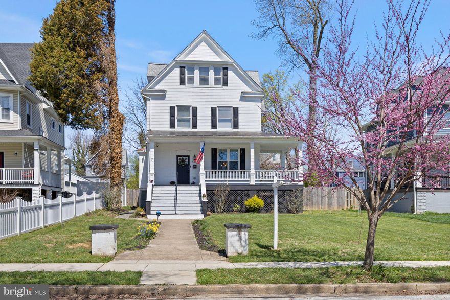 Come see the newest colonial listing in Forest  Hill with 4,600+ sf of living space that  will allow your family to make this a spectacular home. This 7-bedroom home has 2 suites and 5 bathrooms. The second level primary suite has a large bedroom with adjoining walk-in closet. The primary bathroom has a modern soaking tub, separate shower and a granite counter top on a double vanity. The third level has 2 spacious bedrooms and full bathroom. The main level has been transformed into an open concept and is comprised of a large modern kitchen with quartz counter tops & back splash, a separate dining area and large living room. Plus,  2 large bedrooms and a full bath on the main floor. The basement has a large bedroom with exterior access, large common living area and a full bath. The yard has been professionally landscaped, is fenced-in, includes a newer deck and provides direct access to your off-street 4-car concrete parking pad. This beauty was rehabbed just 2 short years ago