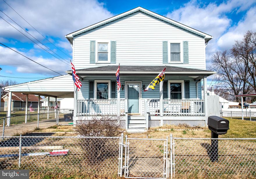 Come see this large 4 bedroom, 2 bath home in the heart of Gray Manor. Situated near 695, 95, and shops the location could not be better! This home is huge for this community and is just waiting your personal touches!