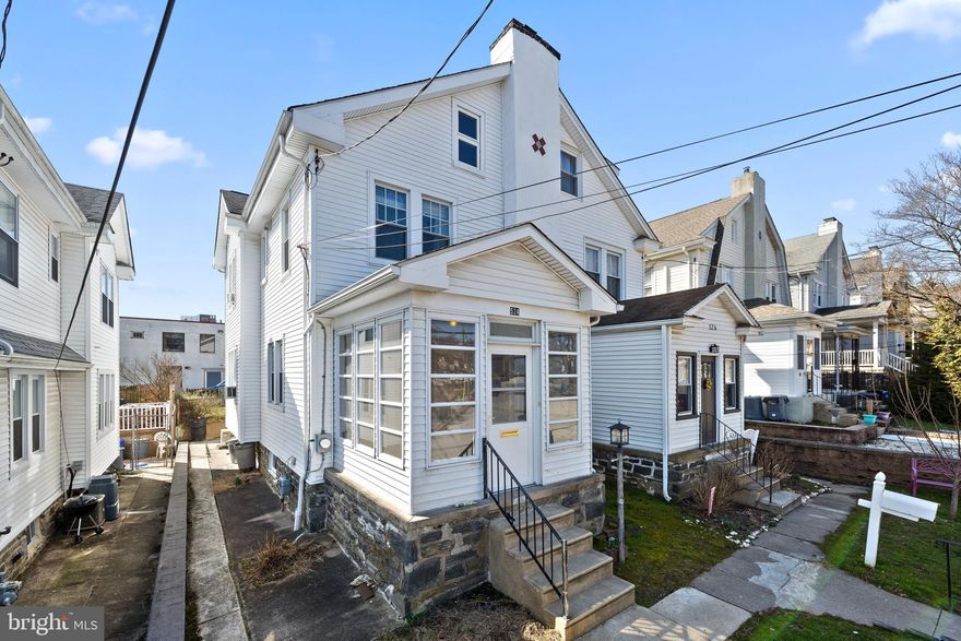 Welcome to suburban charm at its finest in Havertown, PA! This delightful twin home offers a perfect blend of comfort, convenience, and potential. Located between Manoa Road and West Chester Pike, this residence boasts a coveted address within a thriving community. Step inside and be greeted by the inviting ambiance of the front enclosed porch, ideal for enjoying your morning coffee or unwinding with a book in the evening. The main level features a spacious living area, perfect for hosting gatherings or relaxing with loved ones. Adjacent to the living room, you'll find the well-appointed kitchen with ample cabinet space with a dedicated dining room open to the kitchen. Upstairs, three bedrooms await, providing comfortable accommodations for family and guests alike. A shared bathroom completes this level, offering convenience and functionality. Venture up to the third floor, where endless possibilities await. With the potential for an additional bedroom and bathroom, this versatile space presents an opportunity to customize and expand according to your needs and preferences. Outside, a detached garage provides convenient parking and storage space, while the yard offers a tranquil retreat for outdoor activities and gatherings. Located in the heart of Havertown, residents enjoy easy access to a variety of local amenities such as Llanerch Country Club, The Yard Pub, Westgate Pub, Brick & Brew, and more! With its close proximity to major roadways, commuting to Philadelphia and beyond is a breeze. Don't miss your chance to make this charming twin home yours. Schedule a showing today and experience the best of suburban living in Havertown!