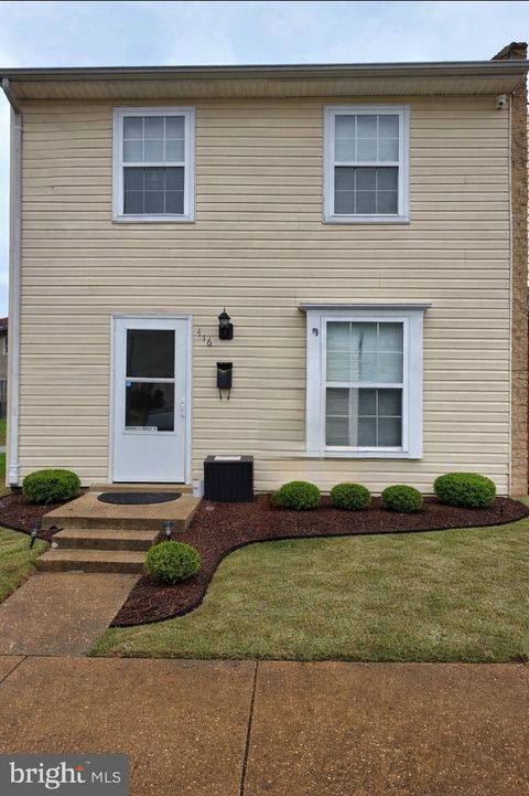Townhouse For Sale - 416 Chadwick Court<br/> FREDERICKSBURG, VA 22401