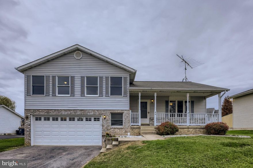 Don’t miss the best buy in Autumn Ridge. This is a spacious 3br 2 bath home.  It features all new kitchen appliances,  granite counters, beautiful flooring, new carpeting, ceiling fans throughout and is freshly painted. Primary Bedroom with walk-in closet primary bath with double sink tub/shower combo. Lower level with large family room and pellet stove.  Walk out to your extensive level yard with an outside storage shed. This is a must see house.