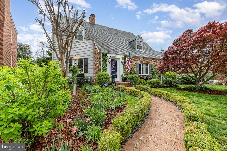 Welcome to this truly exceptional Cape Cod, offering over 3,000 sq. ft. of versatile living space in the very heart of downtown Fredericksburg.  Beyond its classic brick exterior and enduring slate roof, this home captivates with a white picket fence, extensive year-round landscaping, and a welcoming front yard.
Step into your private backyard oasis, where summer memories await. The heated in-ground pool is open and ready for enjoyment, while the brick and cobblestone patio—complete with a pergola—creates an ambiance for relaxing or entertaining.
Inside, charm and character abound. Hardwood floors, intricate moldings, beadboard accents, and three gas fireplaces create a warm and inviting atmosphere.. The main level features an inviting family room, an intimate formal dining area, and a stunning sunroom with stone floors and abundant natural light. The updated kitchen is a chef’s dream, boasting a large island, quartz countertops, gas cooking, and a stylish tile backsplash. A convenient half bath completes the main level.
A breezeway leads to a second spacious family room with direct access to the pool area. Above this wing, a private guest suite with brand-new carpet and a full bath offers endless possibilities—ideal for hosting guests, a home office, or a personal gym.
Upstairs, the main house continues to impress with three bedrooms and two beautifully updated bathrooms. Angled ceilings and hardwood floors preserve the home’s historic charm, while the primary suite offers a luxurious retreat with a custom walk-in closet and a spa-like bath featuring a sleek tile shower, a separate soaking tub, and dual vanities.
Parking is ample and effortless thanks to the desirable corner lot location.
Additional highlights include a dry basement with ample storage and walk-up access to the backyard. 
Truly a turnkey property, this home is move-in ready just in time for summer. Enjoy effortless access to downtown’s vibrant parks, shopping, dining, commuter rail, and more. Don't miss this rare opportunity to own a piece of Fredericksburg’s historic charm!