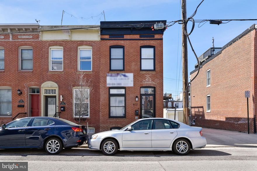 Enjoy City life in this Gorgeous Remodeled Home in Canton WITH PARKING! The open floor plan of the main level presents  beautiful exposed brick and hardwood floors that lead into an updated kitchen featuring high end finishes and tons of storage capabilities! Primary bedroom with private bathroom and walk in closet! Newly finished basement! Gorgeous 360 degree view of the city form the spacious rooftop deck! CHAP TAX CREDIT WITH SIX YEARS REMAINING. SCHEDULE YOUR PRIVATE TOUR TODAY!