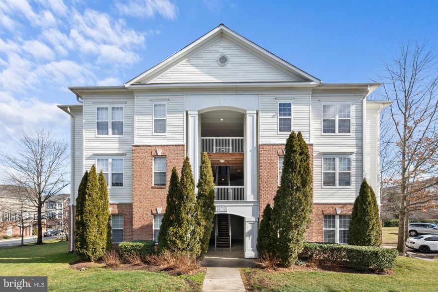 Welcome to this well-maintained 1 bedroom, 1 bathroom condominium nestled in the charming Summerfield at Brambleton community. Step inside to discover well maintained hardwood floors in the living area, creating a warm and welcoming atmosphere. The spacious bedroom boasts cozy carpeting and ample space, nooked in the corner and offering complete privacy. Natural light floods the unit, creating a bright and airy ambiance throughout. The open kitchen is equipped with modern stainless steel appliances, ensuring a stylish and functional cooking space. Convenience is key with the inclusion of a stacked washer/dryer for laundry needs. Step outside onto the lovely porch, a perfect spot to unwind and enjoy the surroundings. A storage unit (7I3) conveys with the property, offering practical solutions for your storage needs. Residents of Summerfield at Brambleton enjoy access to a range of amenities, including a 24-hour fitness and business center, an outdoor pool, a grill area, a dog park, and even a car wash station. The community provides a vibrant and active lifestyle. Explore the nearby town center with Harris Teeter, a movie theater, restaurants, and shopping options, all just a stone's throw away. The location is ideal for those on the go, with quick access to Dulles Airport, the tech corridor, Reston, and Leesburg. This condominium not only offers a comfortable living space but also a lifestyle full of conveniences and recreational opportunities.