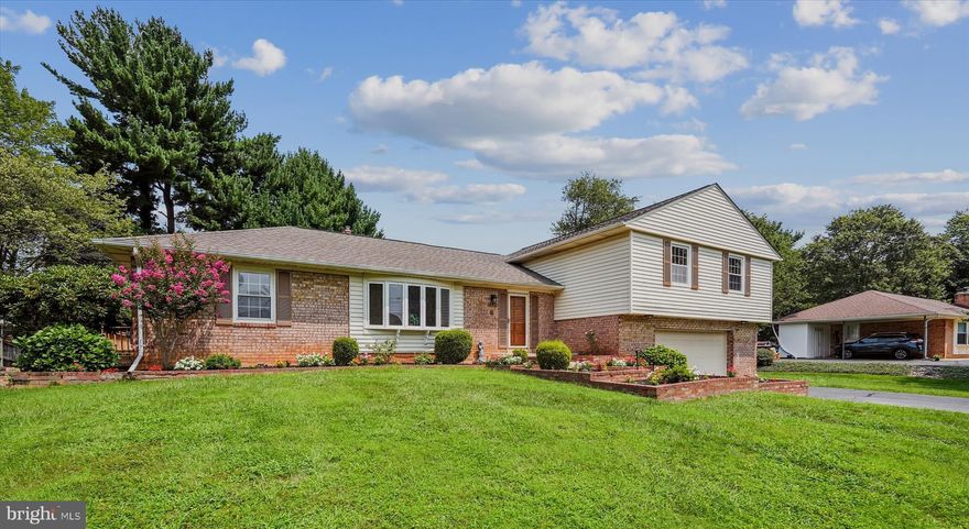 Don’t miss this beautifully maintained  4-level split ( former model home/Edgewater), in the highly sought-after Olney.  Ideally located on a quiet  cul-de-sac/ landscaped 0.4-acre lot, which is  perfect for play equipment and badminton. (You can always renovate a home but it can't be moved to a  cul de sac), This approximately  3,736 sq. ft. residence, the largest model  in the neighborhood,  offers: 4 generous-sized bedrooms, (including  a primary ensuite) and  4 updated full ceramic bathrooms: 2 full and 2  powder rooms. Most major systems have been replaced in the last 5 years: HVAC, (except compressor), Hot water heater, kitchen appliances and roof. Other features include a spacious deck, replaced windows, oversized 2-car attached garage w new My Q opener, main level family room, ( conveniently adjoining kitchen, and mud room). The mud room can be converted to a laundry room. A few steps down is a walkout recreation room (or second family room,), second powder room and large storage closet. Below is a large unfinished basement perfect for storage ( new washer and older dryer) Once inside this lovingly maintained home you'll appreciate the gleaming hardwood floors throughout the main and second levels and freshly painted interior. The home is perfect for both entertaining and everyday living. Specifically, the main level has a marble floored foyer, and 2 closets, spacious living room w large bow window (crown molding throughout the formal rooms ), separate dining  room, family room w wood burning fireplace, another closet and large box window. This room adjoins the conveniently placed kitchen which features: 3 year old gas range, new microwave, new stainless steel refrigerator, double porcelain sink, ceramic backsplashes and leads to a butler's pantry and  updated private ceramic powder room, (the first of two).  Enjoy cooking and hosting on the expansive deck thru the side door  located thru the butler's pantry. Both the deck and the lower patio overlook a pristine, private backyard. Upstairs are the 4 bedrooms, including a primary ensuite having an updated vanity area (double closet) and separate full renovated bath. In addition, there's a renovated hall bath and the 3 other bedrooms. From the main level foyer, a few steps down is the second family room  or recreation room (new insulated door to the patio). On this floor, there's  a conveniently located 2nd. powder room, for guests, and a large storage closet. The garage access is also located on this level.  Below, is the pristine unfinished basement, perfect for extra storage (has new washer and older dryer), This is where you'll find the utility area housing the 3 year old furnace and 3 year old hot water heater. This is the one you've been waiting for: move-in condition, full of charm, and close to shopping, neighborhood parks, schools and hospital. ( Olney Mill Swim Club/ Membership optional.)