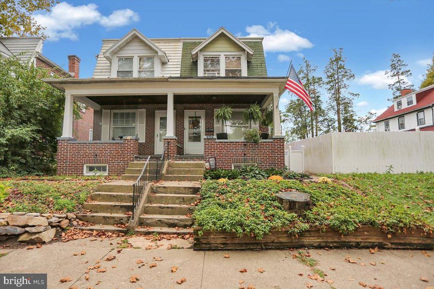 Welcome to beautiful 612 Crescent Ave. This home has been meticulously cared for by the current owners and has been completely updated. Gorgeous curb appeal with a covered front porch. Perfect flowing floor plan includes a large living room with ornamental fireplace and new vinyl plank flooring. Dining room area with chair rails. Plenty of room and cabinet space in the eat in kitchen with island, newer appliances, upgraded butcher block countertops and a beautiful tile backsplash. Upstairs features a master bedroom with double closets, wooden shiplap wall and hardwood flooring. 2 additional large private bedrooms with hardwood floors and ample closet space. Updated full bathroom with tub/shower combo. The basement could easily be finished to add additional living space and has a 2nd full bathroom. Keep heating costs down with the efficient wood burning stove. Step outside onto the covered patio that overlooks a beautiful established Koi pond. Great size yard and storage shed. This home has it all! Located on a quiet street yet close to shopping, playgrounds, and major highways. You will love to call this your Home Sweet Home.