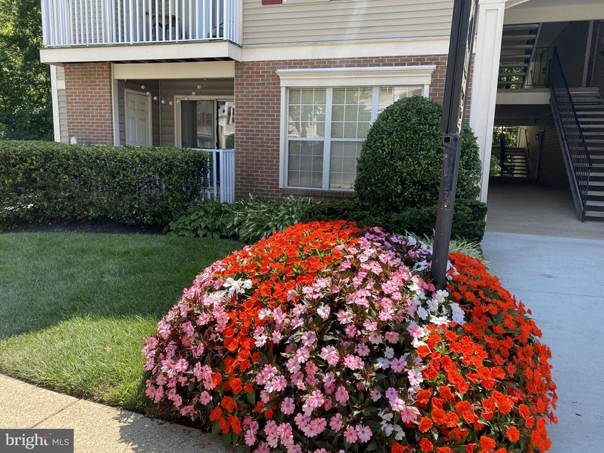 Great New Price!  Welcome home to the Falls Garden Community. This very nice 2 bedroom patio-level condo is waiting for you! Freshly painted throughout. The primary bedroom is bright and complete with a large walk-in closet and a full bath. The 2nd bedroom also has a walk-in closet and  a full bath attached.  The kitchen has a pass through window to the separate dining area.  Living room has gas fireplace for those cold nights ahead.   A laundry area is located to the right of the foyer as you enter the condo. Take advantage of entry-level living by stepping out one of the two sliding doors onto your patio, overlooking the green, lush and beautiful landscaping of the yard. Enjoy the tennis courts, access to pool membership, and other great amenities this community has to offer. Conveniently located in between Falls Rd and Greenspring Ave and just minutes from 83, I-695, Mt Washington and The Quarry. Call us for any questions.