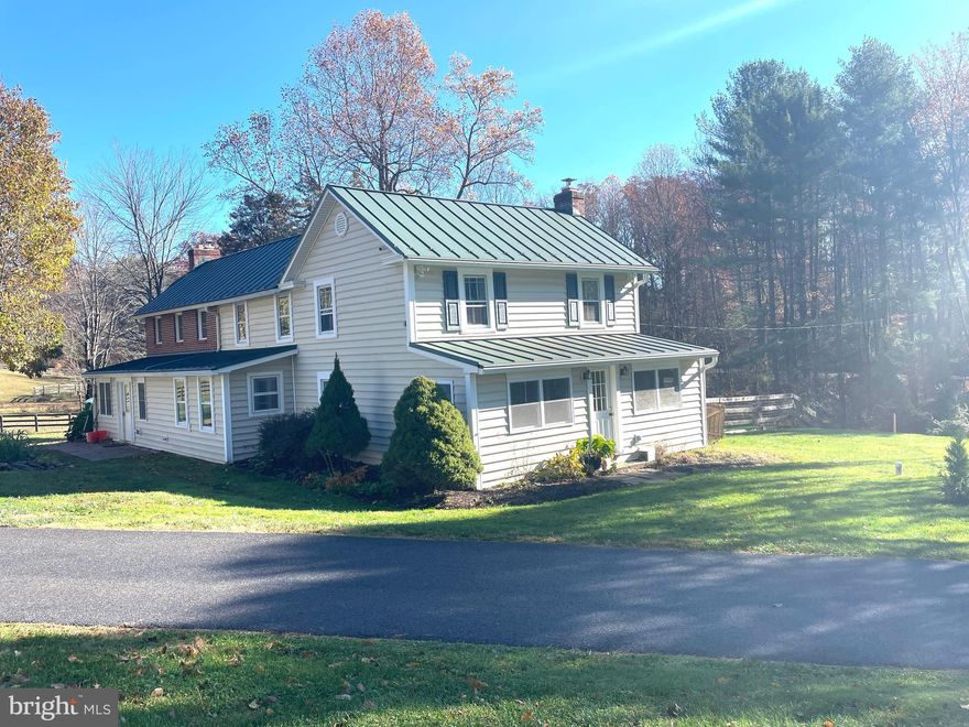 RURAL FARM LIVING! Rent includes electric, cable/wifi, mowing & snow removal. Charmingly and stylishly updated farmhouse, with 4 Bedroom and 2 Full Baths, open concept kitchen/family room, office space, main level mudroom, main level office or sun room, with door (with kitty or small doggy door) to fully fenced dog; almost 3,000 finished sf. Pets accepted.  Landlord WILL consider shorter term leases at a different monthly rent! GREAT OPTION IF YOU HAVE SOLD YOUR HOME AND HAVE NOT YET FOUND YOUR NEXT HOME. Convenient to I-70.  BRING THE HORSES! Opportunity to keep up to 6 horses on the property; pastures have automatic waterers, board fending and run-in sheds. Access to a brand new 100'x200' stone dust arena.  Minimum credit score 620; minimum total household income $120,000; all adults in the household must apply separately via Rentspree. Contact listing agent for more details.