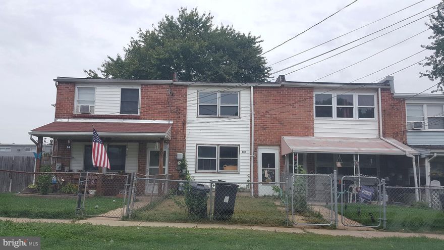 Don't miss this chance to own this value priced home! Enjoy 3 spacious bedrooms, an eat-in kitchen and lots of natural light! Use the rear addition as a storage room or finish it off for additional living space. The front and rear yards provide ample space for outdoor warm weather entertaining. Just minutes from Downtown Baltimore and close to local shops.