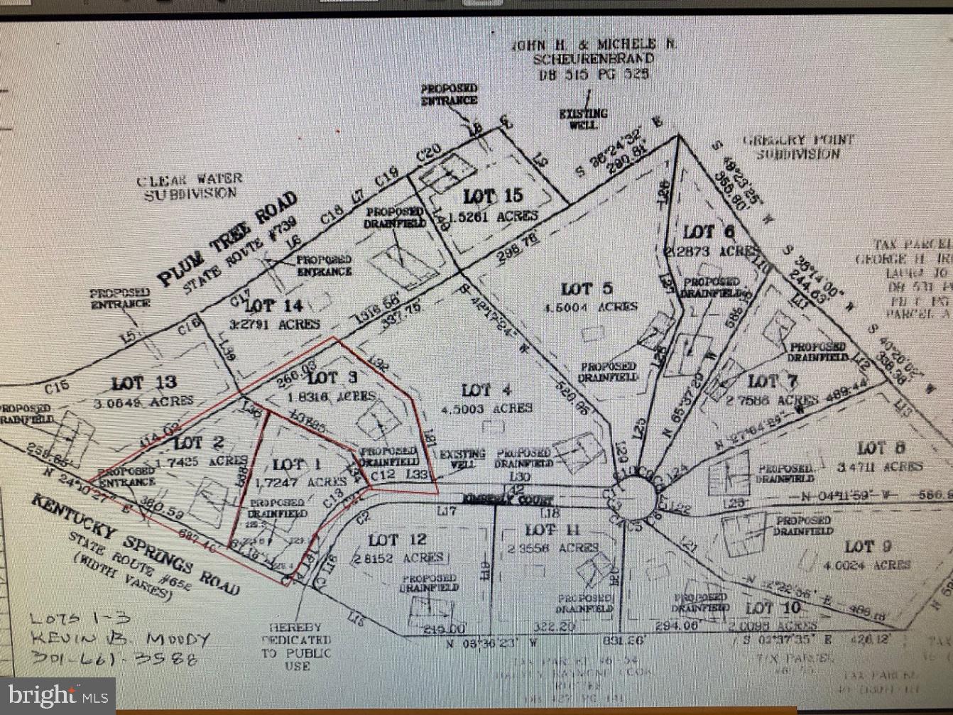 PLUM TREE ESTATES - Commercial Sale