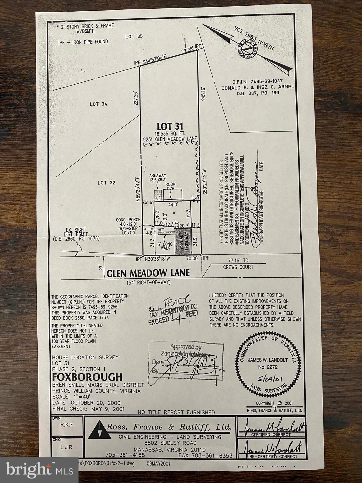 BRIDLEWOOD MANOR - Residential