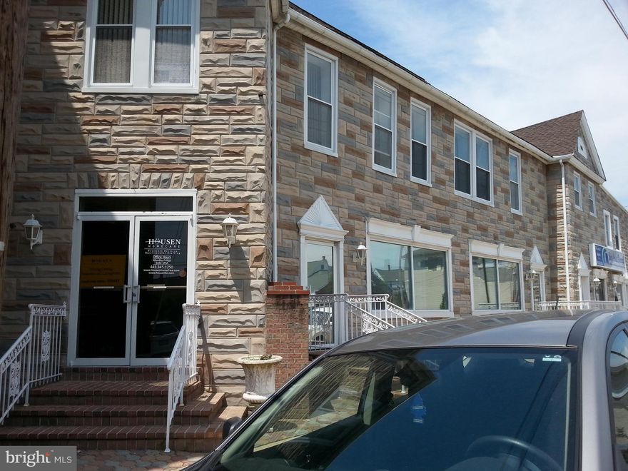 Great office space located in down town Aberdeen. close to banking, eateries, the post office, train station and public transportation. One block off Route 40.  Space contains 2 offices, kitchen and conference. Additional parking can possibly be worked out if needed.