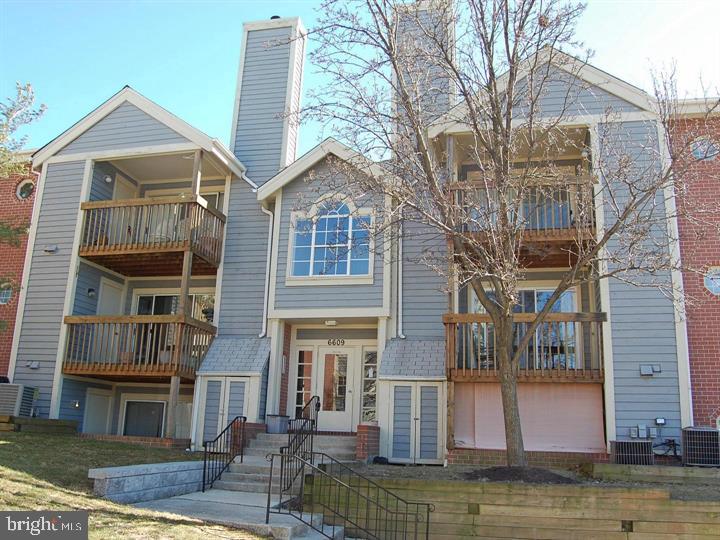 LARGER UPDATED PENTHOUSE W/VAULTED CEILINGS, updated baths w/granite counters & new flooring, kitchen w/SS appliances, and newer carpeting! Short walk to the pool AND owner provides passes! Welcoming over-sized private deck overlooks open space! Available April 1 - Close to 695, 97, 95/2 Good credit and steady employment is a MUST!! Cats only w/$25 per month fee. Credit report fee $55 per person over 18 residing in the unit. Credit application on line - owner also requires a paper application be completed. Available through your agent in the Documents Section of MLS. Carpets will be cleaned on Saturday afternoon. Owner is in the process of making a few minor repairs.