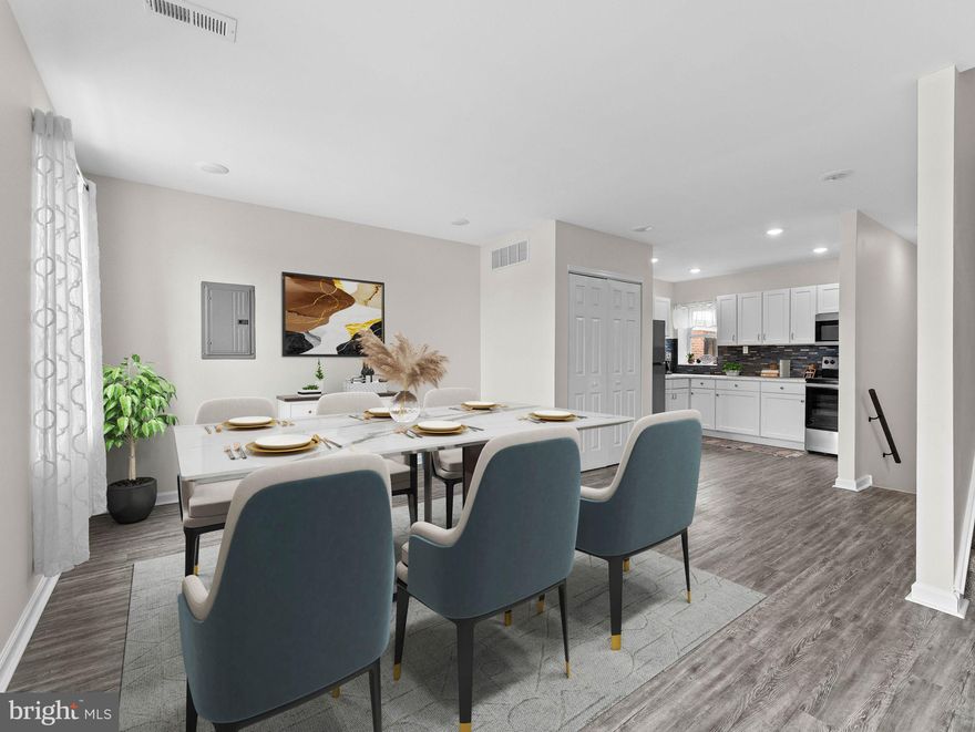 Welcome to 1923 North 20th Street, a completely new, top-to-bottom transformed property ideally located just blocks from Broad Street and Temple University. Offering approximately 2,300 total square feet, this impressive property is currently configured in a multifamily-style layout with the square footage thoughtfully distributed across three units, creating exceptional flexibility for both living and investment purposes. Zoned RSA-5 Residential, the owner is currently working with the City of Philadelphia to obtain official multifamily zoning approval. The property features two separate electric panels, two water heaters, and two independent central air HVAC systems, supporting either single-family living or a multifamily setup. Every inch of this home has been meticulously renovated with brand-new systems, modern finishes, and thoughtful design throughout. Whether you’re looking for a spacious primary residence or a high-income investment property near Temple University, this move-in-ready opportunity delivers outstanding value, comfort, and long-term potential. All plans and permits are available upon request.