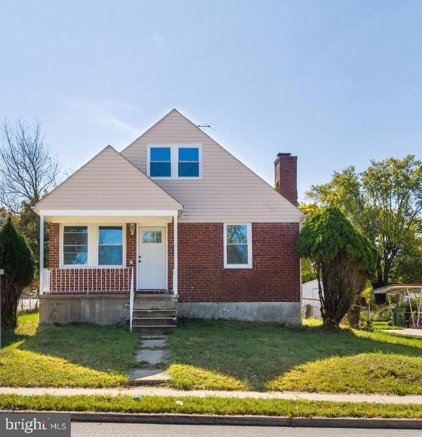 Pending Release!!!!! Beautifully designed renovated cape cod with 3 finished levels & large, fenced yard! Hardwood floors throughout the main level, inviting living room, separate dining area, Chef's kitchen w/ granite counters & breakfast bar, 2 main level bedrooms w/ 1 full bath, upper-level w/ 2additional bedrooms & full bath, finished basement w/ expansive family room, 3rd full bath, and large storage area, and a large, fenced yard that's perfect for entertaining!