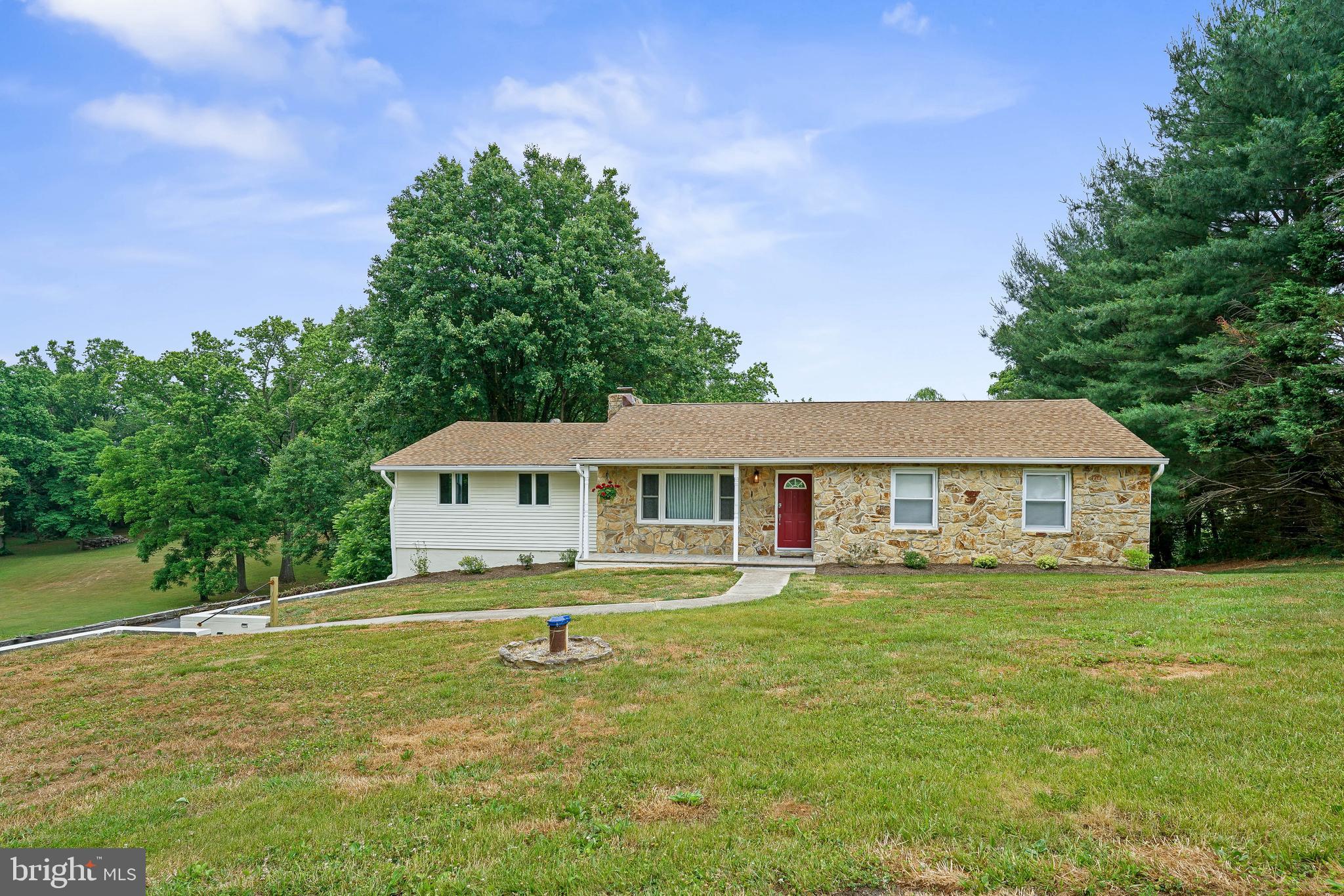 Welcome home to 185 Carters Mill Road! This beautifully renovated 3 BR, 2 bath house is the perfect blend of modern comfort and serene rural living. Situated on a private, no outlet road, the property offers plenty of tranquility and privacy. Prepare to be impressed by the outdoor living spaces, including a patio and a new large deck that offer endless possibilities for relaxation, entertainment, and simply enjoying the outdoors! Both the patio and deck offer seamless outdoor living, with easy access from the interior of the home. The beautiful 1.1 acre yard is well maintained and landscaped. Whether you're looking to relax on a sunny day, host outdoor gatherings, or envision gardens, this yard is the perfect space. Along with the beautiful views, you have your own small stream/creek! The attached 2 car garage has plenty of room for parking, and storing tools & equipment.
Step inside and you'll be greeted with a bright and welcoming interior! Natural light fills the space, highlighting the fresh paint and new flooring. You'll notice the thoughtful updates and stylish finishes throughout. The kitchen is a true delight, fully renovated with brand new appliances, granite counters, oak cabinets and LVP flooring. Prepare meals with ease while enjoying the beautiful, peaceful views of the surrounding rural landscape.
The heart of this home is the brand new spacious family room, which creates a warm and inviting atmosphere for comfort, relaxation and entertaining.
All 3 spacious bedrooms have the original hardwood flooring & fresh paint.
The partially finished basement, with an outside entrance consists of a renovated full bath, separate laundry room, including a new washer & dryer and utility sink. New mini-split heating & cooling system. Everything you need is right at your fingertips.
Keeping your comfort in mind, this property is equipped with a brand new HVAC system, ensuring optimal temperature control year round. No expense was spared with the installation of a top of the line water filtration/purifier system.
Call to schedule your personal tour!