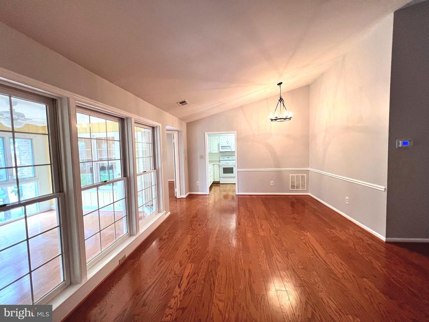 Enjoy the pool and tennis courts included in the HOA fee. Better price. Now's the time Priced Below Market Superb Penthouse w/location for walking, driving or commuter with public transport. British embassy and World Bank executives previously resided. 


Make your money Going Into this investment, not just when you sell.  One similar condo sold for $535k and the other in $558.5k this year. Neither was a Penthouse with high ceilings like this.  Seller laments to divest of this sun and air filled Penthouse with tall gradient vaulted 9'+ ceilings in living/dining room and the 2 bedrooms.    3rd floor walk-up,  Penthouse 2 br 2 bt condo has glowing sunlight along the whole wall and easily opened  windows for fresh air.   Kitchen counter opens directly to the fireplace family room/family dining room. Brand new kitchen appliances including refrigerator, stove-oven and microwave.  Laundry washer and dryer are full size, brand new.   


1 parking space is reserved the other parking space uses unassigned.   One small pet per condo unit allowed per condo rules.   


 Sun  Drenched  and air soaked Sun Room of floor-to-ceiling glass with 6 (six) windows that open for fresh air  is directly over the green Bethesda Trolley Trail. Apartment with direct walkable access to Whole Foods, CVS, Seasoons 52 Americana restaurant, a dollar store, Stella's bakery, etc. Can walk or drive to Java Café-bar with open and indoor seating, much much more. Georgetown Preparatory School is around the corner. Ride-on bus is at the entrance to the condo grounds, for those who prefer not to walk the ±10 mins. to the Grosvernor/Strathmore Red Line Metro using the underground pedestrian tunnel  beneath Rte. 355/Rockville Pike.  Very walkable and ±3-5 minute drive to the newly announced University of Maryland Institute for Health Computing Campus that will be a micro city with direct access to Grosvenor/Strathmore Metro stop.  ± 10 minute walk to Strathmore Music Center.   Fast Metro ride to downtown DC. One Metro stop from NIH, Walter Reed. Shopping within minutes from Trader Joe's, walk to Whole Foods via Trolley Trail. Congressional Plaza, Montgomery Mall, Post Office, restaurants and Cabin John rec center/tennis courts 10 min. drive...


Enjoy the community-only  swimming pool during the summer, tennis courts all year...Seller seeks clean, solid offer