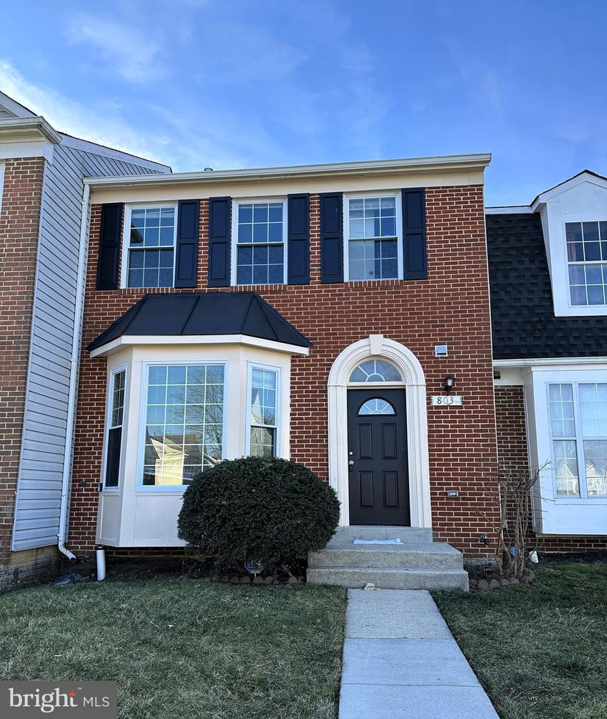 Experience elegance in this brick-front, 3-level townhome overlooking Northampton Lake in Lake Arbor. Ready for move-in, the main level features an eat-in kitchen, spacious living and dining room, and a powder room. Upstairs, the owner's suite with a private bath, plus two additional bedrooms and a full bath, offer comfort and privacy. The finished walk-out basement includes a rec room, half bath, large laundry/storage room, and a bonus room for an office or den. Enjoy outdoor living on the large deck and brick paver patio. With two assigned parking spaces this home is conveniently located near shopping, highways, METRO, and the new Capital Regional Hospital. The property is to be sold in its present “as-is” condition, with no warranties and representations by Seller, unless otherwise agreed to in writing.