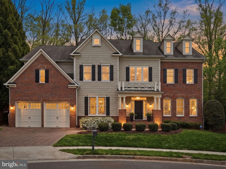 Open Houses are cancelled,  UNDER CONTRACT.  
An offer deadline has been set for  4 pm today, Friday, April 17th.  Thank you!  Please submit your best and final by this time.  

Move-in ready and upgraded throughout, this expanded 5BR/5.5BA luxury home is sited in a DREAM location on a quiet cul-de-sac in the Langley High School pyramid, offering a Vienna address and backing to Wolf Trap National Park with walkable access via a nearby path. Just minutes to the Silver Line Metro, major commuter routes, Tysons, and both Dulles and National airports, it blends privacy with exceptional convenience.

Features include a beautifully updated kitchen with Wolf and Viking appliances and quartz countertops, renovated bathrooms, fully replaced hardwood flooring, fresh paint, new lighting, and new carpeting (2026), along with new blinds and refinished hardware. A fully finished lower level provides approximately 1,500 square feet of additional living space with a kitchenette, full bath, and walk-out access to the fenced backyard.

The primary suite features a sitting area, gas fireplace, two walk-in closets, and an en-suite bath. Additional bedrooms include a private fourth-floor suite, a secondary en-suite bedroom, and two bedrooms connected by a Jack-and-Jill bath. Off the foyer, an elegant home office with custom built-ins sits across from the living room, which features one of the home’s three gas fireplaces.

Major updates include HVAC systems replaced in 2020 and 2025, hot water heater in 2023, roof in 2017, and an integrated generator panel that adds peace of mind, allowing key systems and major appliances to remain operational during power outages.