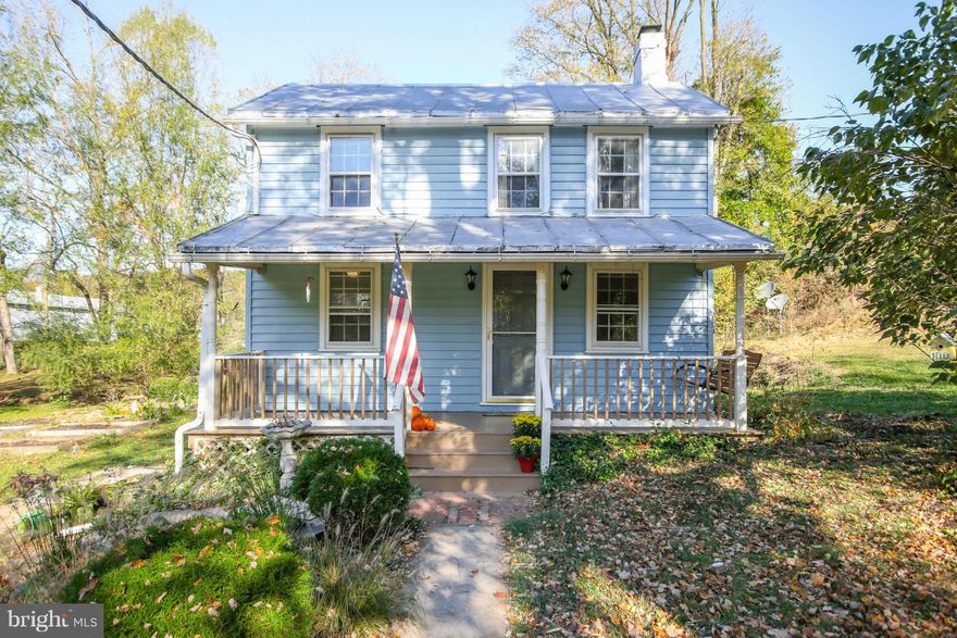 Charming, vintage farmette close to Westminster. Delightful farmhouse with spacious, sun-filled rooms. Updated country kitchen with original log cabin exposed beams.  Private 1.78 ac with gardens, a meandering stream, a  small barn and sheds. Enjoy the country life while living close to shopping, schools, and entertainment.
