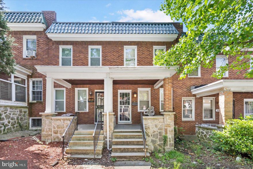 ***Investor Alert***Beautiful brick front row-home brimming with appeal and warm livability! The open-concept floor plan welcomes you inside boasting gleaming hardwood flooring and plenty of natural lighting. Spacious living and dining room combination ideal for entertaining family and friends. Kitchen provides plenty of counter space with ideal cabinetry for all your storage needs.   Currently rented so can provide instant cash flow! You don't want to miss this one!