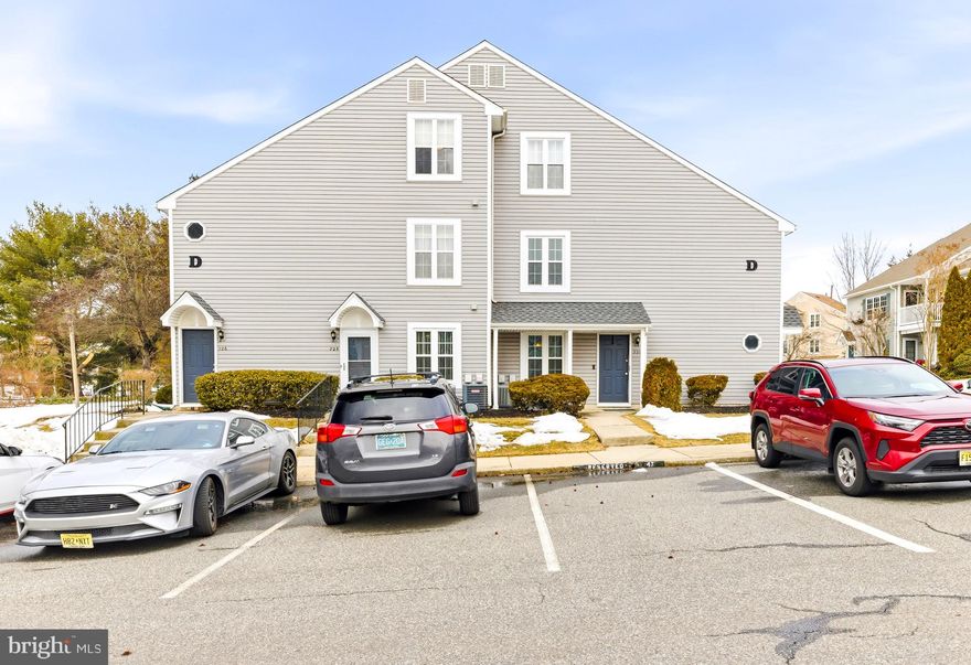 Welcome to your new home!  This well-maintained, two-bedroom, one bath first floor condo in the desirable Hunt Club development in Washington Township is just waiting for a new owner.   This condo is perfect for the first time homeowners, downsizers, or anyone seeking low-maintenance living.  This home features a bright and airy layout, (perfect for relaxing and entertaining), a well -appointed kitchen, luxury vinyl plank flooring throughout, and spacious bedrooms with ample closet space.  A parking spot in front makes everyday living (and bringing in groceries or packages) extremely easy!  Residents enjoy amenities such as a swimming pool and tennis courts. Easy access to major highways, malls, shopping outlets, and Philadelphia, as well as all major shore points, make this an opportunity you won't want to miss!