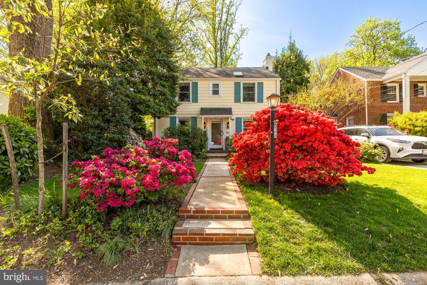 This meticulously renovated brick colonial is picture perfect and nestled in the charming community of Rosemary Hills. The home has 4 bedrooms and 2.5 bathrooms with 2 office areas and a great room off the rear overlooking the large manicured fenced off green space. On the main level, there is living room with a wood-burning fireplace, with an office, a great room, a dining room, kitchen, and a half bathroom.

Bathed in sunlight from skylights throughout the house, this bright home has lots of natural light. Other key features are the hardwood floors, renovated bathrooms, and a bright white kitchen overlooking the backyard and dining room.  The home has a lay out that is open yet has defined spaces for everyone's needs.  Private off street parking via the front driveway.

A community tot lot is across the street so you have the benefit of a secondary outfitted play area for your kids that you do not have to maintain. Rosemary Hills Elementary School is 1 block away and Rosemary Hills Lyttonsville Local Park is a few blocks away as a secondary great green space. 

Not able to telework? This location creates convenient commutes as its easy to zip to downtown DC or the highway. 

The yard is in full bloom and the flat green fenced in outdoor space is a bonus ready to be enjoyed. Come enjoy your summer and get settled in before school starts this fall.  It has served this family of 4 perfectly and they are excited to hand it over to thoughtful tenants.

Included in rent is professional cleaning for the interior every 2 weeks and exterior yard maintenance twice a year in the spring and at the end of fall.