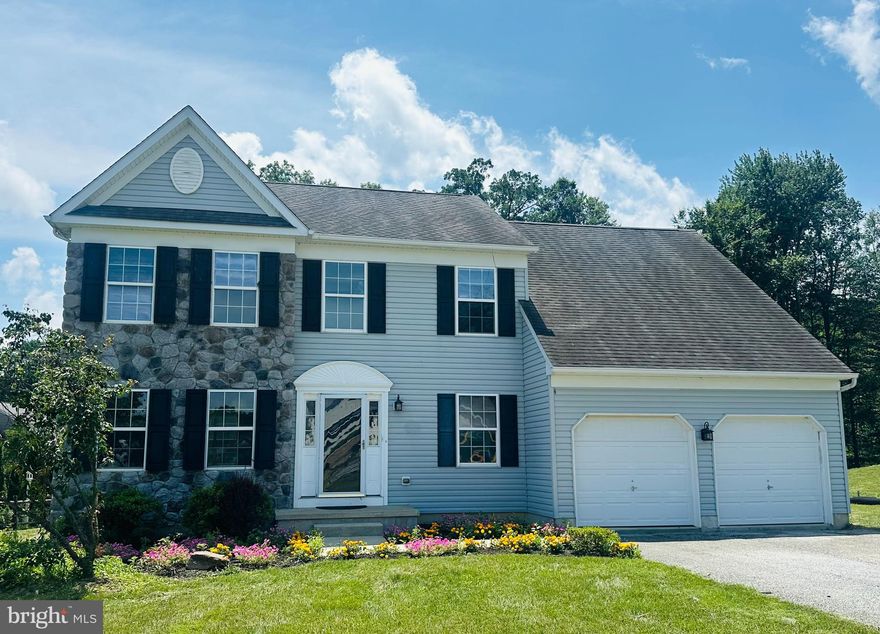 Coming Soon!  Showings Begin August 14th!  Bright & Updated Four Bedroom Colonial on 0.4 Acres in Popular Calnshire Estates...Freshly Painted with New Flooring and 100% Move-In Ready!  Two-Story Foyer with Open Staircase.  Formal Living & Dining Rooms with New Hardwood Flooring.  Open Kitchen with Stainless Steel Appliances & Family Room with Gas Fireplace.  New Stamped Concrete Patio with Composite Steps.  Main Floor Laundry.  Oversized Primary Suite with Walk-in Closet and En Suite Bath.  Three Additional Bedrooms Share Hall Bath.  Unfinished Lower Level with Egress Window and High Ceilings.  Two-Car Attached Garage.  New Natural Gas  Water Heater.  Great Curb Appeal in a Well-Maintained Community with Evident Pride of Ownership..  Rare Opportunity for a Great Buy in this Competitive Price Point!  One Member of Ownership Entity is a Licensed PA Realtor.