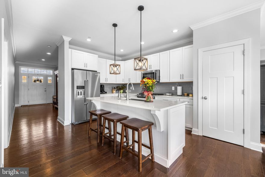 Builder's Own Custom Home - Hereford Zone
Discover exceptional quality in this meticulously crafted home - the builder's personal residence featuring high-end upgrades and superior construction throughout. The moment you enter, you'll appreciate the beautiful hardwood floors that flow seamlessly through the main living spaces.
This thoughtfully designed home offers a rare find - TWO primary suites, each with its own adjoining bathroom featuring luxurious walk-in ceramic tile showers and ceramic flooring. One primary boasts a dual vanity, and both include spacious walk-in closets for ultimate convenience and privacy. Two additional bedrooms and a hall bath with relaxing jetted tub and ceramic surround complete the upper level.
The open floor plan creates the perfect setting for gathering with family and friends. The heart of the home showcases a gourmet kitchen with elegant granite counters, stainless steel appliances, gas cooking, and a convenient breakfast bar. The inviting great room features a wood-burning fireplace beautifully flanked by built-in cabinetry.
The expansive lower level offers tremendous potential with abundant natural light from numerous windows, soaring high ceilings, and rough-in plumbing for a full bath - ready for you to customize to your needs. Outside, enjoy the privacy of a fenced yard and the convenience of an attached garage.
Located in the desirable Hereford Zone school district, this exceptional home combines builder-quality craftsmanship, luxury finishes, and versatile living spaces.