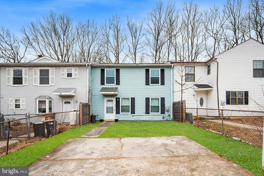 Welcome to 69 Edinshire Road, nestled in the Brittany Woods community of Gloucester Township. This renovated 2-bedroom, 1-bath townhome was updated in 2022, offering modern comfort and peace of mind.

Upgrades include a new roof, new windows, a completely remodeled kitchen and bathroom, and fresh paint throughout the home. The hot water heater, appliances and electrical system were also updated in 2022, providing added efficiency and reliability.

Step outside to a  fully fenced backyard perfect for summer barbecues, entertaining, or creating your own private outdoor retreat. With no HOA, you’ll enjoy added flexibility and freedom.

Move-in ready and waiting for its next owner, this home offers the perfect blend of comfort, style, and convenience. Schedule your tour today and be settled in just in time to enjoy summer in your new home!