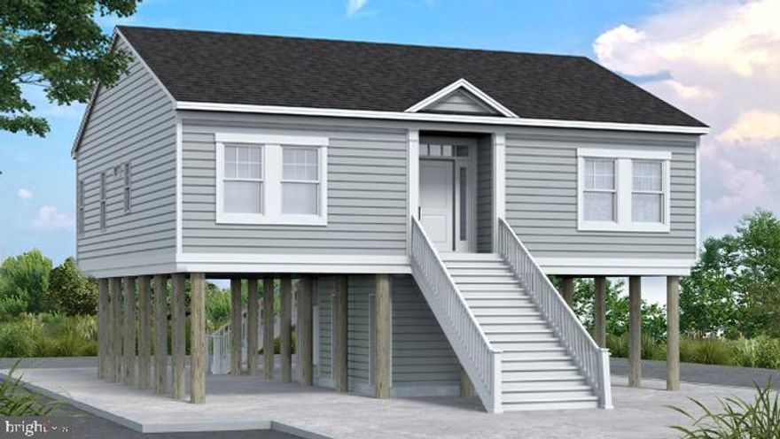 Canal A Model offered by Gemcraft Homes New Construction CC LLC.   One Story Piling home 2BR/2BA 1332  sq ft,w/Bonus Room to use as 3 BR or Office. Home is "TO BE BUILT" Enjoy views from the covered deck of the brand new Canal home plan. Enter from the front door and revel in the views through the back of the home. Just off the foyer is the choice room which can be used as a home office or 3rd bedroom. To the left of the foyer is the 2nd bedroom and a full bath. Continue to the open concept great room and kitchen, which offers plentiful natural light. The kitchen includes a large island and pantry. Off the kitchen is the laundry room. The owner’s suite includes a walk in closet and private bath. Make the Canal your new home! Builder Incentives...call for your private showing today! Pictures may have upgraded features, Captains Cove Golf & Waterfront Community amenities offer: 9 Hole Pristine Golf Course, 3 Pools (2 Outdoor/1 Indoor), Fitness Center, Boat Ramp, Basketball & Pickle-Ball Courts, Walking & Biking Trails, Dog Park, Security and more. Call for more information.