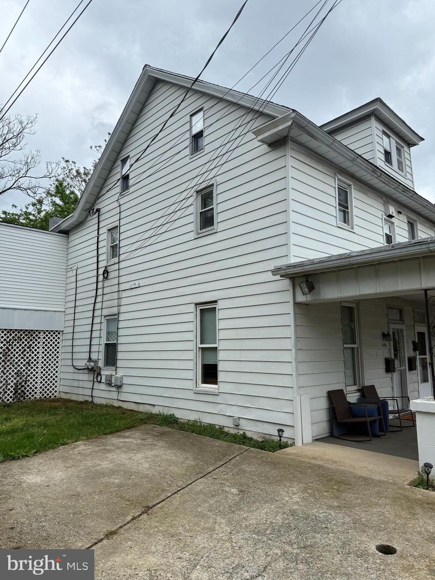 This is a 2nd floor 1 bedroom 1 bath apartment in the Hershey School District. In addition to the 2nd floor, it does have a 3rd floor loft area.  It has a stackable washer and dryer. It has off street parking.