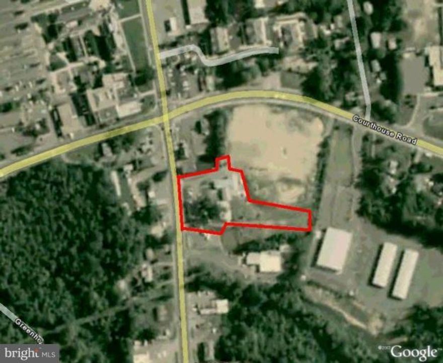 HEART OF DOWNTOWN STAFFORD'S REDEVELOPMENT AREA Prominent site, long frontage on US 1 w/ easy walk to Stafford Gov't Ctr. Almost 2 AC's Zoned B-2 (Commercial). Existing improvements include 2 bldg's w/ a total of approx 9000 SF. Call for further details and to further discuss highway taking on the frontage with the widening of US 1 Hwy.