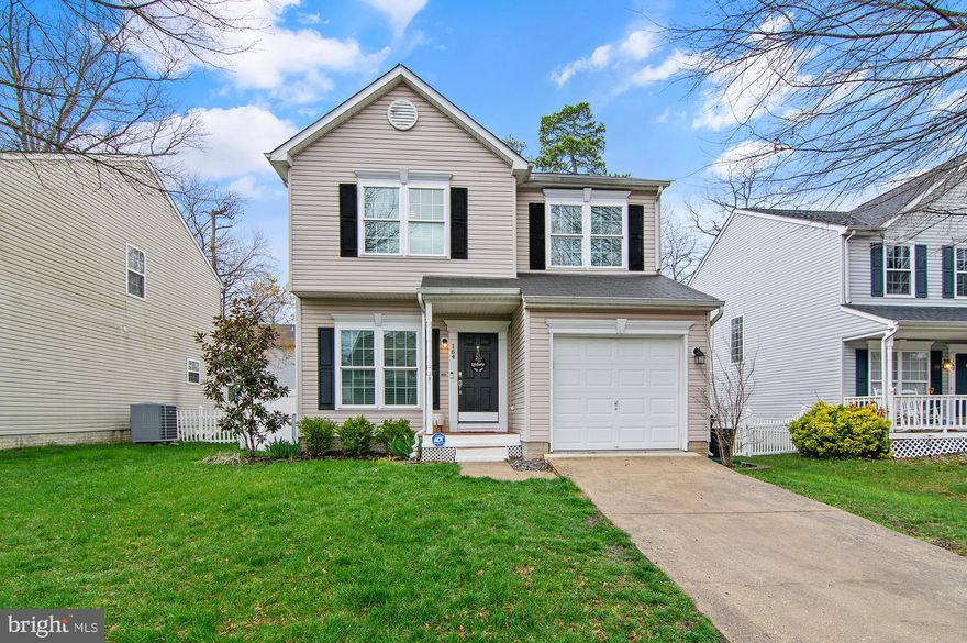 ****Please have best and final offers submitted by 5pm on Sunday October 20**** Welcome to 164 Ellen Ave! This 3 bedroom, 2.5 bathroom home is very well updated and is ready for new owners. The home features LVP flooring throughout the main level, stone countertops in the kitchen, and stainless steel appliances. On the upper level there is a generously sized primary bedroom with a walk-in closet and its own bathroom. Two more bedrooms and a an additional full bathroom complete the upper level. Downstairs you'll find a large finished basement with an additional private flex room. Outside boasts an oversized deck, a fully fenced in yard, and a shed. Excellent location for Fort Meade, Baltimore, Annapolis and surrounding areas.