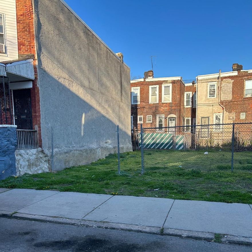 WEST PHILLY INVESTOR SPECIAL | 139 N Yewdall Street
Unlock the potential of this buildable lot in a fast-growing section of West Philadelphia. Whether you are looking to build a single-family home or a steady rental property, It provides a clean slate for your next project. This 834 sq. ft. lot is zoned RSA-5 and sits mid-block on an established residential street, offering a mix of neighborhood stability and new growth. This  lot is situated just two blocks from the 56th Street Market-Frankford Line, offering an effortless 15-minute commute to Center City and University City’s medical hubs. The surrounding blocks are currently experiencing a surge in new construction, signaling strong neighborhood appreciation and a modernized streetscape. Residents will enjoy immediate access to the Fresh Grocer, local banking, and the vibrant retail offerings along the 52nd Street corridor. This location is an ideal anchor for those looking to build near UPenn, Drexel, and CHOP, combining urban convenience with residential stability.