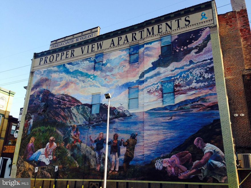 Welcome to Propper View, Manayunk's premier apartment complex. Our historic 1888 & 1921 buildings house 18 unique apartments that blend old-world charm with modern convenience. This 1 bedroom train view unit features oversized windows, 12' high ceilings, stainless steel appliances, in-unit washer/dryer, and is pre-wired for Comcast and Verizon Fios. Enjoy oversized kitchens, bathrooms, granite countertops, large windows with ample natural light, and stunning views. These units are rarely offered, most tenants stay here long term, so don't wait! **Available for move in May 9. **

The lobby is secure for package drop off and we also have an elevator for your convenience. The landlord may have parking options available, please ask. Dogs & cats ok on a case by case basis. Tenants must have rockstar credit, 3x the monthly rent in income, steady employment, no evictions/collections. Tenants are responsible for electric & cable/internet. Water is included, any usage above 10% of all units will be charged as an overage. First month and security deposit (Due at signing) required to move in.
$42 application fee