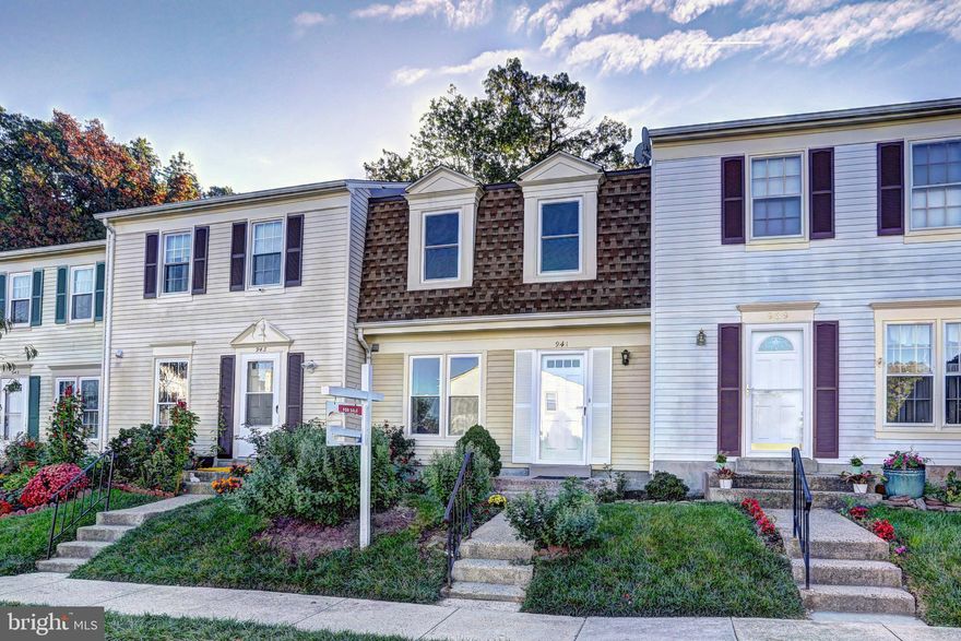 *NEW CARPET, FRESH PAINT, NEW APPLIANCES,  and REFINISHED KITCHEN CABINETS* This 2 level home features 3 Bedroom and 1.5 Baths. Main level has a Living/Dining Room Combo, Kitchen with tile backsplash, built in microwave, and nook.  3 Bedrooms on the upper level share a Full size renovated Bath. Back yard has privacy fencing, patio area, and freshly laid sod. Close to shopping, parks, access to DC, Route 28 and Dulles airport. Move in ready!!