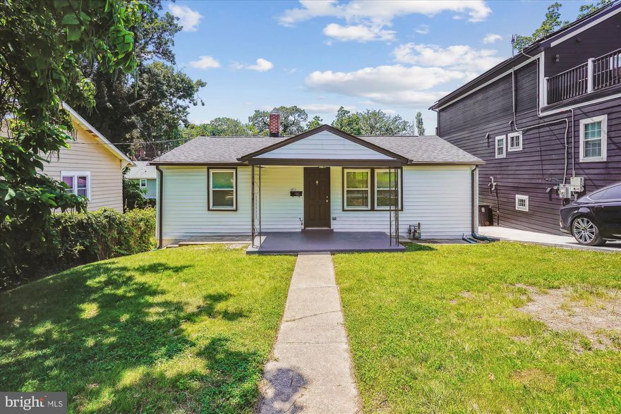 Welcome home to a gorgeous, 2-level, fully renovated 3-bedroom 1.5 bath rambler. The home has been completely renovated with high-end finishes that all mesh well. Home features a new luxury-open concept style kitchen with custom 36-inch soft closing kitchen cabinets, high-end quartz countertops. All new stainless steel appliances. The home has new luxury vinyl flooring, new recessed lights, a new roof, a new water heater, new deck. Both bathrooms are fully renovated. The list is quite extensive. The lower level has been finished and can be great for a studio, movie room, or gym.   This home has it all and is as close to new. Large fenced yard with a stunning deck that will surely be perfect for many family gatherings. Conveniently, there are shopping centers, grocery stores, and only a few blocks away is DC, making it the ideal abode for commuting into the city while still enjoying the privacy of having a fenced-in backyard. Schedule your showing today!