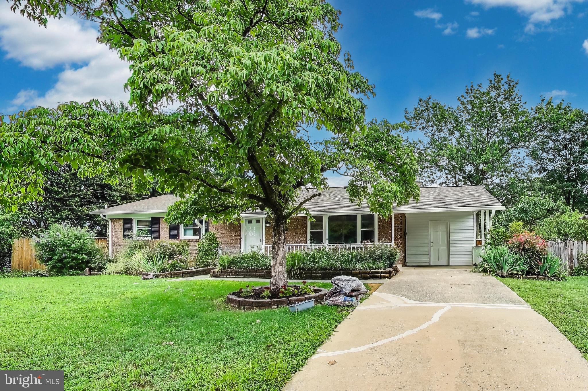 Welcome to this charming rambler, ideally situated on a generous lot with outstanding curb appeal.
The home greets you with a beautifully landscaped yard, complete with flower beds and trees—creating a peaceful retreat right at your doorstep.
Inside, you’ll find a bright, open floor plan designed for comfortable living. The main level features three spacious bedrooms, two updated full bathrooms, a dining area, and a spacious kitchen with granite countertops, plenty of cabinets, stainless steel appliances, and room for a breakfast table.
The finished lower level includes a large family room, a bonus room perfect for a home office or study, a third full bathroom, a laundry room, and ample storage space.
Natural light fills the living areas, creating a seamless connection to the outdoors for easy entertaining or quiet relaxation. Enjoy summer evenings on the patio overlooking lush gardens, or unwind in your private backyard oasis.
This lovingly maintained rambler offers the perfect blend of style, convenience, and tranquility—move-in ready and waiting for you to make it your own. The roof was replaced just six years ago. Property is being sold ‘as is' condition.
Located in the desirable school districts of Winston Churchill High School, Herbert Hoover Middle School, Beverly Farms Elementary School, and St. Andrew’s. You’ll also enjoy easy access to I-270, I-495, Cabin John Village, Westfield Montgomery Mall, and a variety of scenic trails and parks.