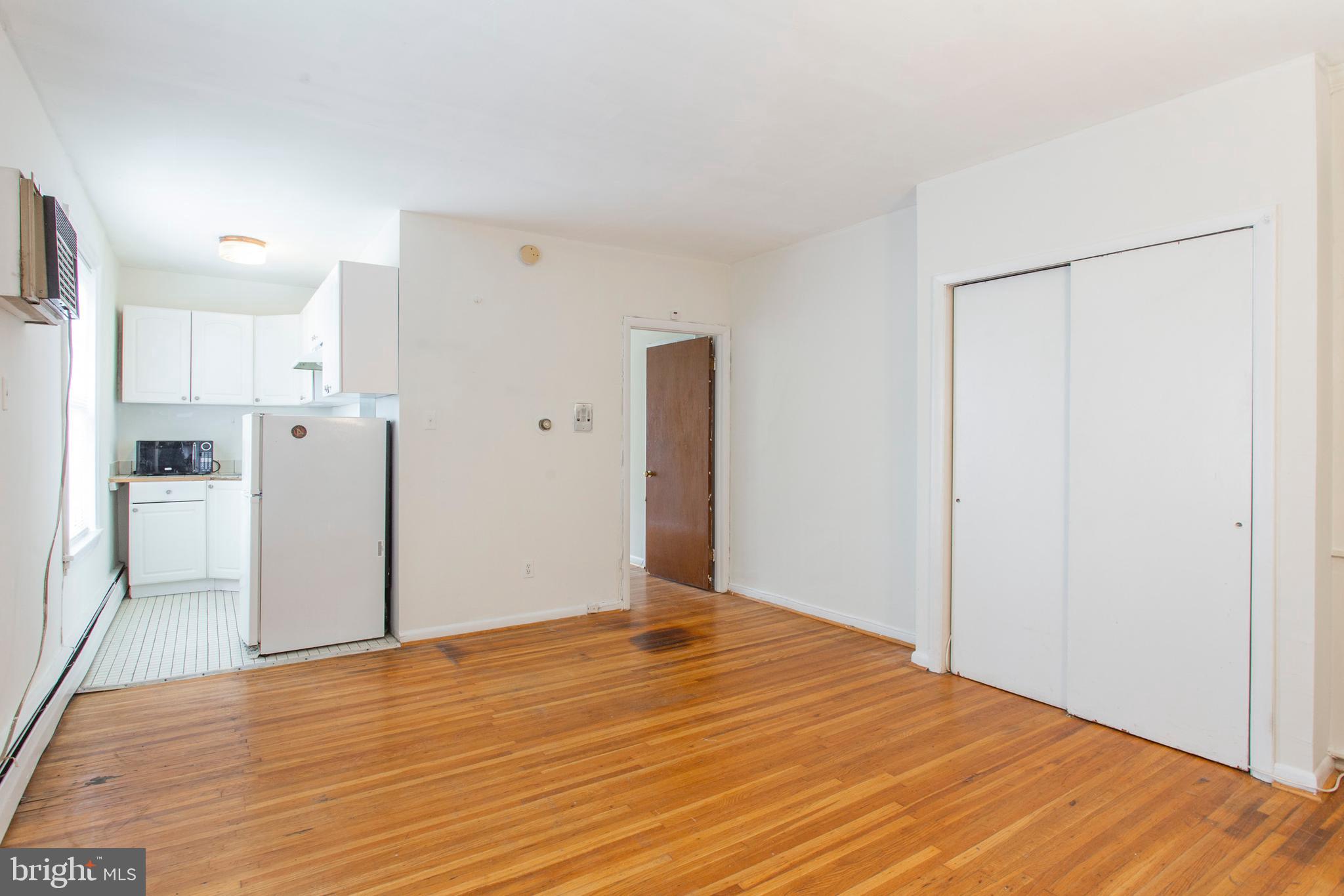 Perfect 1 bedroom apartment on the third floor of a well-maintained building just a few blocks from Rittenhouse Square. Available August 1st. This ideal floorplan includes a built-in bookshelf, nice size living room, a kitchen, and a separate bedroom with an attached bathroom. The bedroom has two great size closets. Throughout the apartment, you will find gorgeous hardwood floors. Pets are welcome at no additional fee! The owner pays for water and heat. Coin-operated washer and dryer are in the basement. You can get this perfect apartment in one of the most desirable walkable location with easy access to public transportation and major routes.
